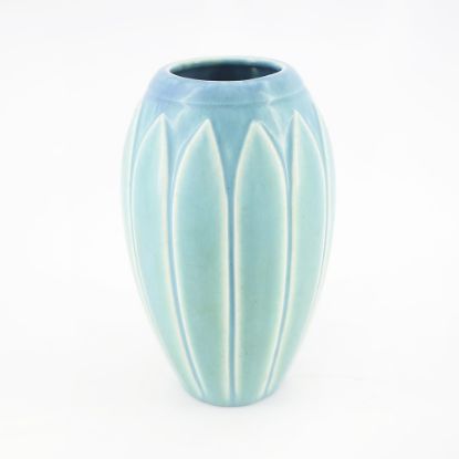 Picture of Matte Blue 6" Blue Pottery Vase