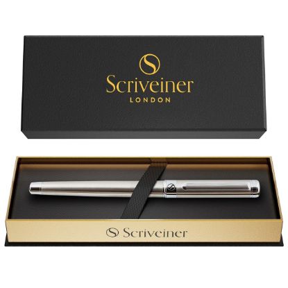 Picture of Scriveiner London Classic Stainless Rollerball Pen