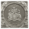 Picture of 2023 Barbados: Eye of Providence 5 Oz. Silver & 24k Gold Plated Pyramid Coin