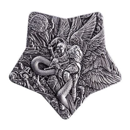 Picture of 2023 Lucifer 'The Fallen Angel' 2 Ounce Silver Stacker