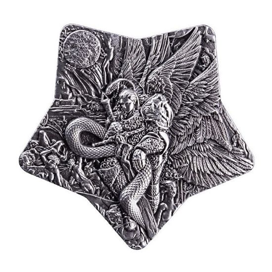 Picture of 2023 Lucifer 'The Fallen Angel' 2 Ounce Silver Stacker