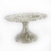 Picture of Repousse Coin Silver Tazza / Pedestal Candy Bowl 1846-1861 rare 