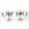 Picture of 5 Light Candelabra Pair,  Low Footed