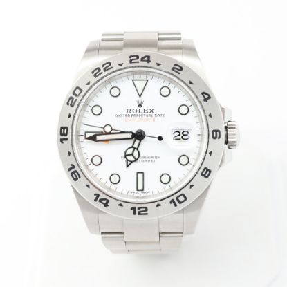 Picture of Rolex Explorer II Stainless Steel White Dial Men's Watch