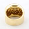 Picture of 18k Yellow Gold Enamel Ring