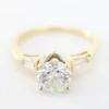 Picture of 14k Yellow Gold Old European Diamond Ring