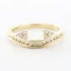 Picture of 14k Yellow Gold Diamond Insert Ring