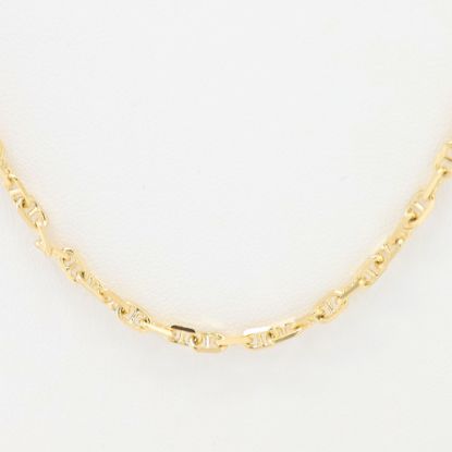 Picture of 18k Yellow Gold Small Mariner Link Chain 