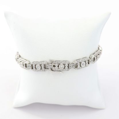 Picture of 14k White Gold Diamond Bracelet