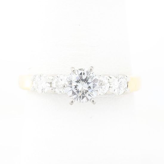 Picture of 14k Yellow Gold Diamond Ring
