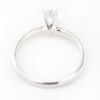 Picture of 14k White Gold Solitaire Diamond Ring