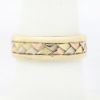 Picture of 14k Tri-Colored Gold Band