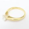 Picture of 18k Yellow Gold Brilliant Soliatire Diamond Ring