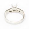Picture of Platinum Brilliant Square Cut Diamond Ring