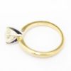 Picture of 14k Yellow Gold Brilliant Solitaire Diamond Ring