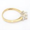 Picture of 14k Yellow Gold Brilliant Diamond Ring