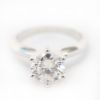 Picture of 14k White Gold Brilliant Diamond Ring