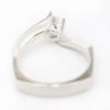 Picture of 14k White Gold Diamond Bypass Ring