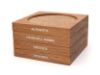 Picture of Set of 4 Churchill Downs Paddock Wood Coasters
