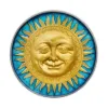 Picture of 2017 Niue: Sun 'Celestial Bodies' 2 Oz. Colorized Silver Coin