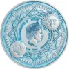 Picture of 2017 Niue: Sun & Moon 'Celestial Bodies' 2 Oz. Colorized Silver Coin