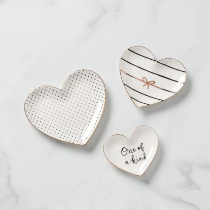 Picture of New 3-Piece Heart Catch-All Trays