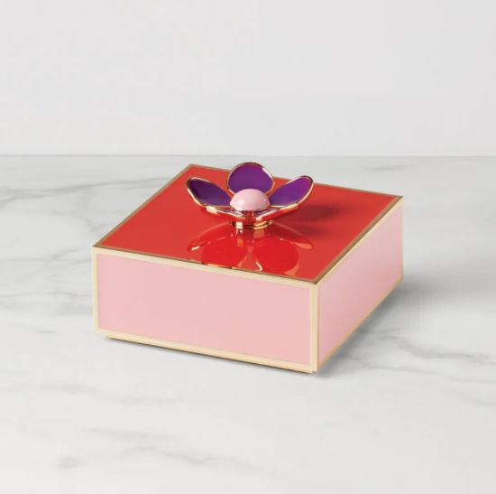 Picture of New Red & Pink Floral Box