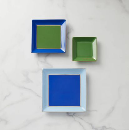 Picture of New Cool Blue 3-Piece Nesting Tray Set