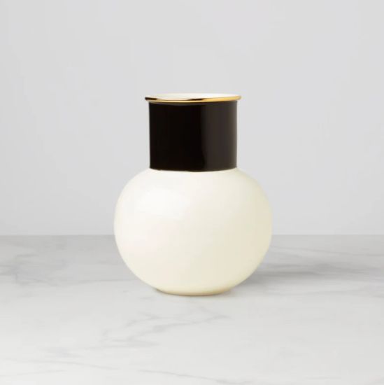 Picture of New Black & White Bouquet Vase