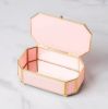 Picture of 'I Treasure You' Pink Jewelry Box