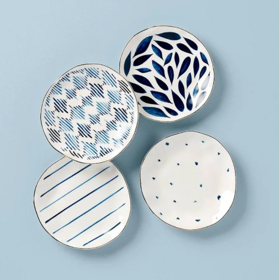Picture of New Set of 4 Tidbit Plates