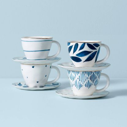 Picture of New 8-Piece Espresso Cup & Saucer Set