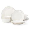 Picture of New 12-Piece Dinnerware Set, White