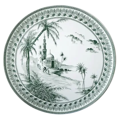 Picture of Large Wall Platter 'Vues d'Orient'