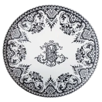 Picture of Large Wall Platter 'Monogrammes'