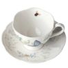 Picture of New Teacup & Saucer, Blue Butterfly