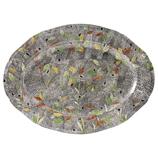 Picture of Oval Platter 'Foliage'