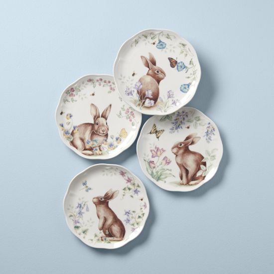 Picture of New Set of 4 Accent Plates, Assorted