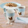 Picture of New Pair of Blue Mugs with Spoons