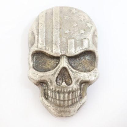 Picture of American Flag Skull (2ozt)