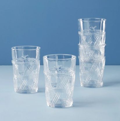 Picture of New Clear Tall Glasses, Set of 4