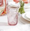Picture of New Pink Tall Glasses, Set of 4
