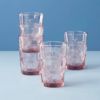 Picture of New Pink Tall Glasses, Set of 4