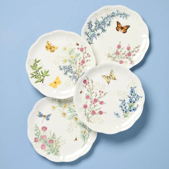 Picture of New Set of 4 Dinner Plates, Assorted