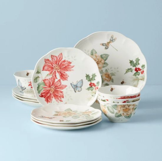 Picture of New 12-Piece Dinnerware Set