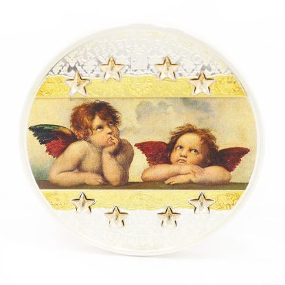 Picture of 2020 'Angels Sistine Madonna' Masterpieces of Art 3 Oz. Silver Coin