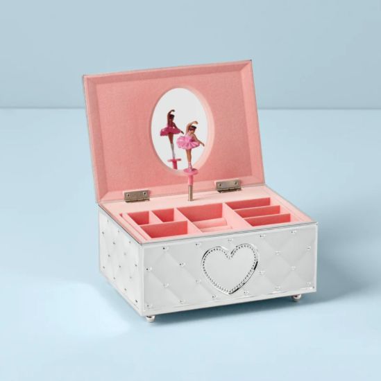 Picture of 'Childhood Memories' Musical Ballerina Jewelry Box, African American