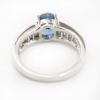 Picture of 14k White Gold Sapphire & Diamond Ring