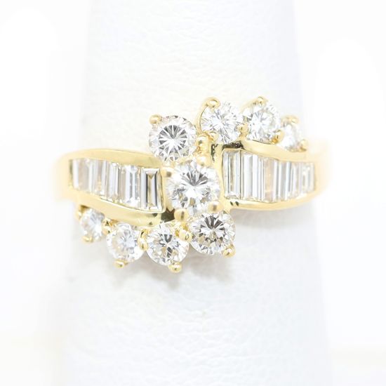 Picture of 18k Yellow Gold Diamond Ring