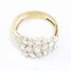 Picture of 18k Two Tone Gold Diamond Wrap Ring